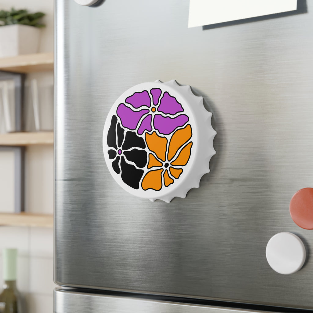 Floral Design Bottle Opener - Fun Kitchen Accessory for Celebrations