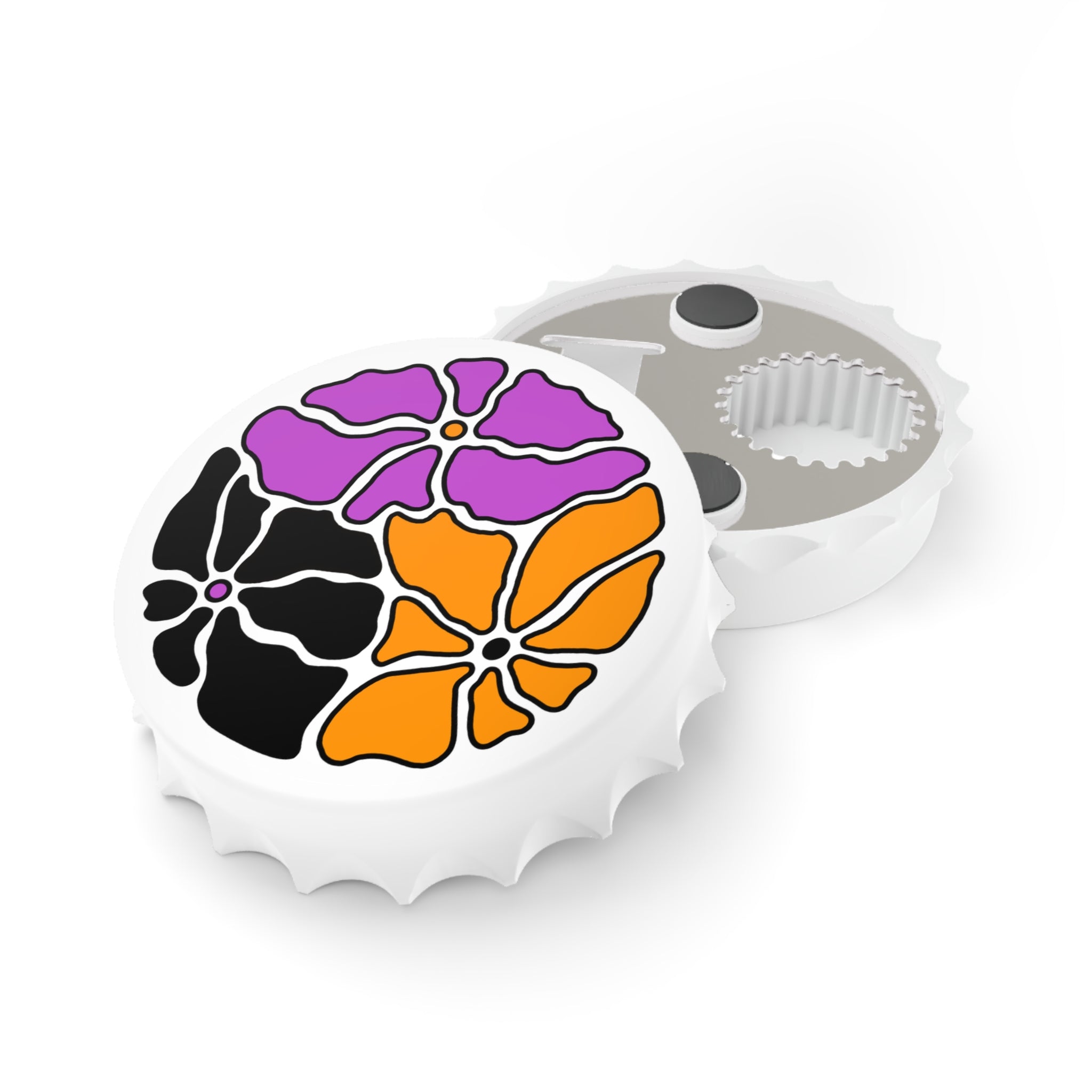 Floral Design Bottle Opener - Fun Kitchen Accessory for Celebrations